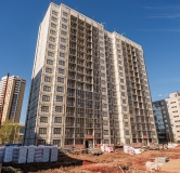 Ход строительства дома 5 в ЖК Нью-йорт -