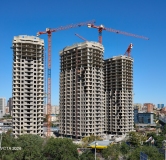 Ход строительства дома № 1 в ЖК Royal Towers (Роял Тауэрс) -