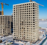 Ход строительства дома № 2 (1714) в ЖК Сибирский -