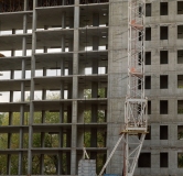 Ход строительства дома № 29б, секция 1-4 в ЖК Заря -