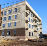 Ход строительства дома Литер 1 кв 9.1 в ЖК Усадьба Гостагаевская -