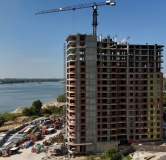 Ход строительства дома 3, секция 1-4 в ЖК Беринг -