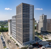 Ход строительства дома ГП-8 в ЖК Айвазовский (Айвазовский City) -
