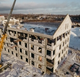 Ход строительства дома № 27 в Микрорайон Новая Жизнь - Ройка -