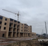 Ход строительства дома 46, блок Г, 1 этап в ЖК Семейный квартал Ритм -