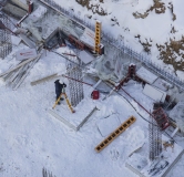 Ход строительства дома 1 в ЖК Атлас Юник -