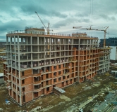 Ход строительства дома 14 в ЖК Город L-Town -