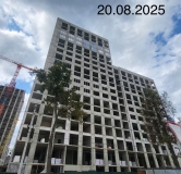Ход строительства дома 1 в ЖК Wellart City -