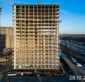 Ход строительства дома № 2 (1714) в ЖК Сибирский -