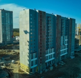 Ход строительства дома 14 в ЖК Манхэттен -