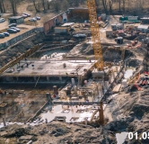 Ход строительства дома 4 в ЖК Респект -