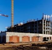 Ход строительства дома 1 в ЖК Главные Роли -