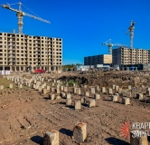 Ход строительства дома 1 этап, Корпус Е в ЖК Квартал Заречье -