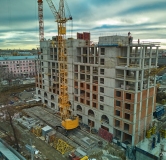 Ход строительства дома 1.2 (19Б) в ЖК Меридиан -