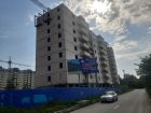 Ход строительства дома № 38 в ЖК Три Сквера (3 Сквера) - фото 7, Август 2021
