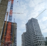 Ход строительства дома 1 в ЖК Wellart City -