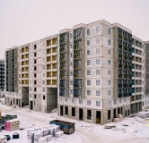 Ход строительства дома корпус 1 в ЖК Кинопарк -