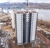 Ход строительства дома 7, строение 5 в ЖК КБС Берег -