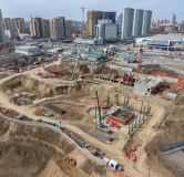 Ход строительства дома 1 в ЖК Небо над Енисеем -