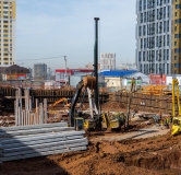 Ход строительства дома 1 в ЖК Ультра -