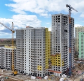 Ход строительства дома 4 в ЖК Корней -