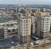 Ход строительства дома Литер 38 в ЖК Народные Кварталы -