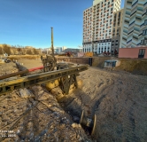 Ход строительства дома 5, секция 3.1, 3.2 в ЖК Красное Яблоко -