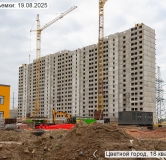 Ход строительства дома 132, корпус 220.1 в ЖК Цветной Город -