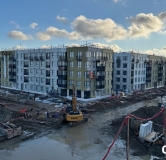 Ход строительства дома 5 в ЖК PLUS Пулковский -