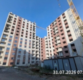 Ход строительства дома № 57, 1 этап, секция 1,2 в ЖК Перемена -