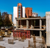 Ход строительства дома секция 2, 2.1 в ЖК Пульсар -