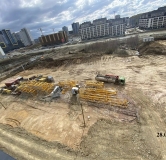 Ход строительства дома 2 в ЖК Толк Академический -