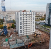 Ход строительства дома 4 в ЖК Белый квартал на Свободном -