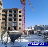 Ход строительства дома № 58Б в ЖК Волна-Клуб -