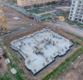 Ход строительства дома 8.1 в ЖК Остров на Норильской -