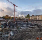 Ход строительства дома 19А в ЖК Шкиперский 19 -