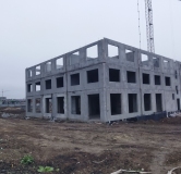 Ход строительства дома 60 в ЖК Лугометрия -