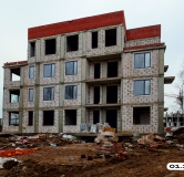 Ход строительства дома 1.3 в ЖК Рязанка Грин -