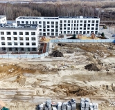 Ход строительства дома № 11, корпус 1 (ГП-6), этап 11 в ЖК Скандиа. Квартал у озера -