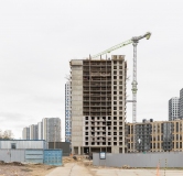 Ход строительства дома 5.3.1 в ЖК Окла -