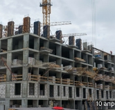 Ход строительства дома Корпус 1,2,3, 1 этап в ЖК Манзара (Manzara Towers) -