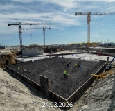 Ход строительства дома 21, ГП-72.105 в ЖК Мириады -