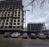 Ход строительства дома 1 в ЖК Локомотив -