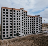 Ход строительства дома № 1492 (ГП-3) в ЖК Мятный -