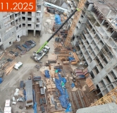 Ход строительства дома 50 в ЖК Фриссон -