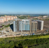 Ход строительства дома 2 в ЖК Самоцветы Бирюза -