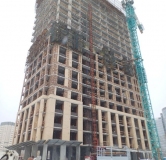 Ход строительства дома 1 в ЖК Расцветай на Кропоткина -