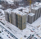 Ход строительства дома 5 в ЖК Гренландия -