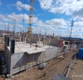 Ход строительства дома № 4 в ЖК В мкр. Новалэнд -