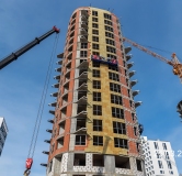 Ход строительства дома 5 в ЖК Лэйк Таун (Lake Town) -